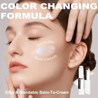 🎁LAST DAY BUY 1 GET 1 FREE!!🎉Cream Stick V White Korean Color-Changing Foundation Stick with VolufilineET