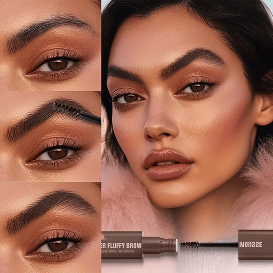Eyebrow Volumizing Mousse, Buildable Soft & Full brows, All-day Wear, Flake Resistant