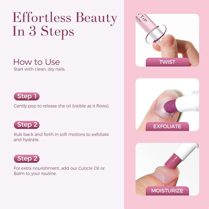 Cuticle Pusher Pen 2.0 – More Oil, More Glow, Same Effortless Care
