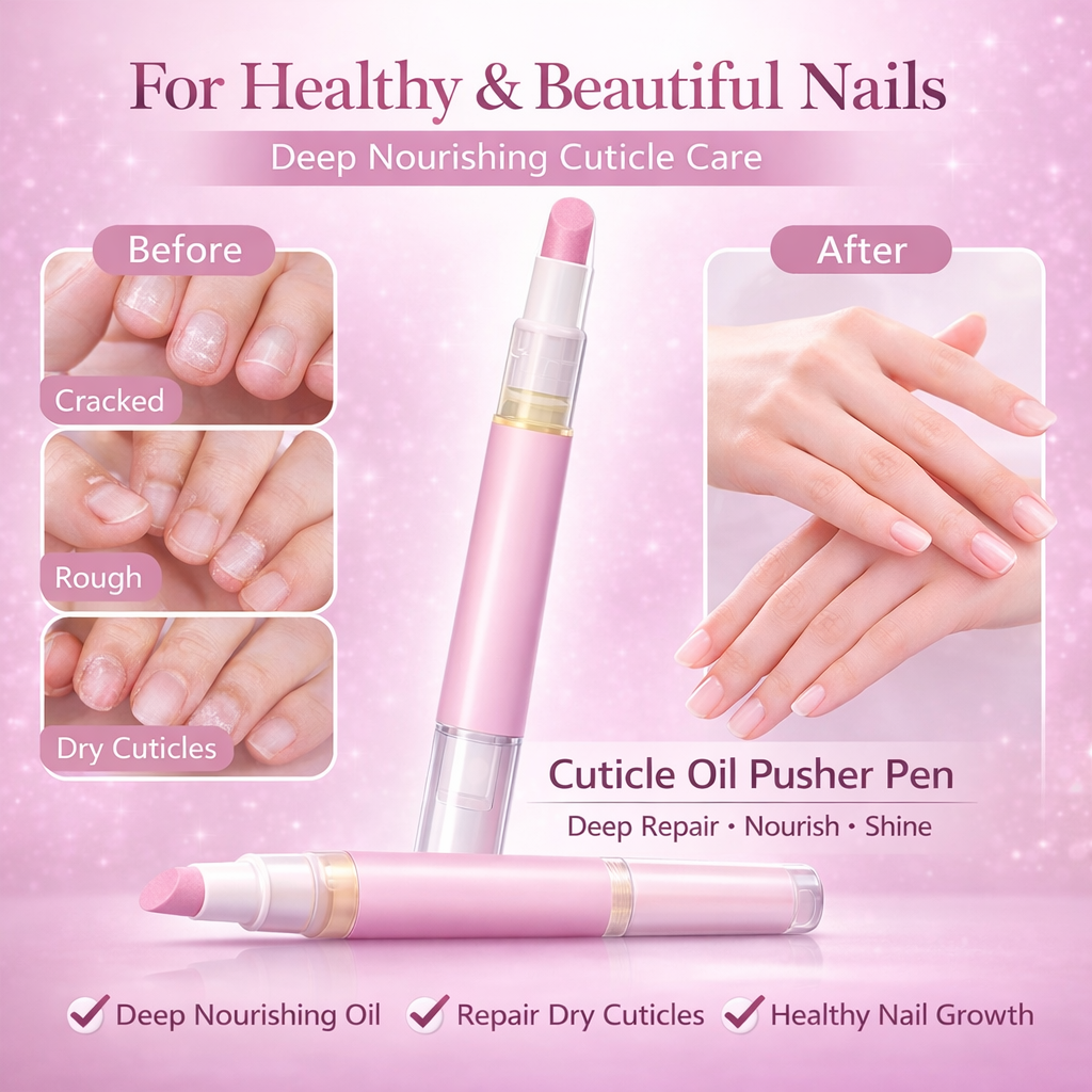 Cuticle Pusher Pen 2.0 – More Oil, More Glow, Same Effortless Care
