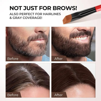 Eyebrow Tint Kit,Long-lasting Waterproof Sweat-proof Eyebrow Dye Paste Set