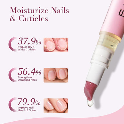 Cuticle Pusher Pen 2.0 – More Oil, More Glow, Same Effortless Care